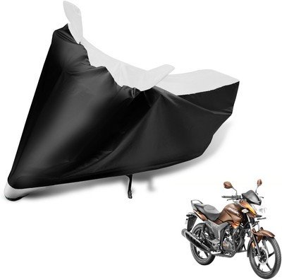 Auto Hub Two Wheeler Cover for Hero(Hunk, Black, White)