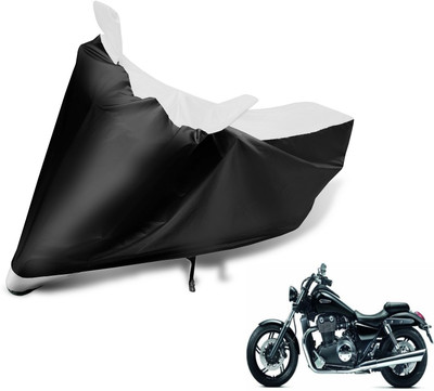 Auto Hub Two Wheeler Cover for Triumph(Black, White)