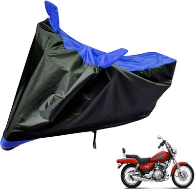 Auto Hub Two Wheeler Cover for Yamaha(Enticer, Black, Blue)