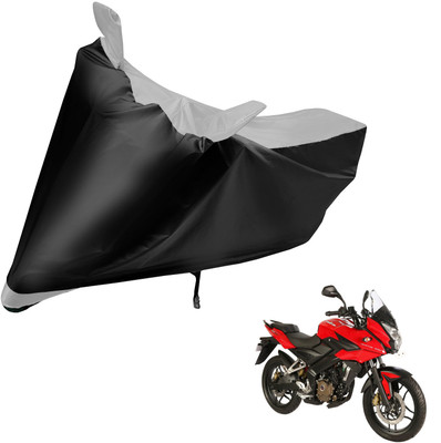 Auto Hub Waterproof Two Wheeler Cover for Bajaj(Pulsar AS 150, Blue)