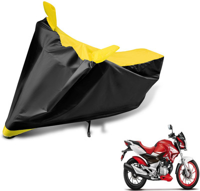 Amanzo Waterproof Two Wheeler Cover for Hero(CBZ Extreme, Yellow)