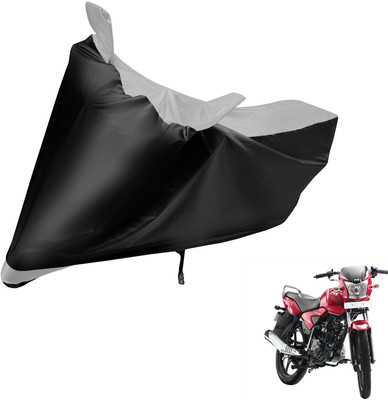 Auto Hub Two Wheeler Cover for TVS(Jive, Black, Silver)