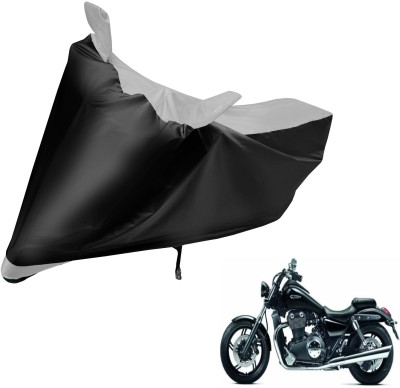 MOCKHE Two Wheeler Cover for Triumph(Black, Silver)