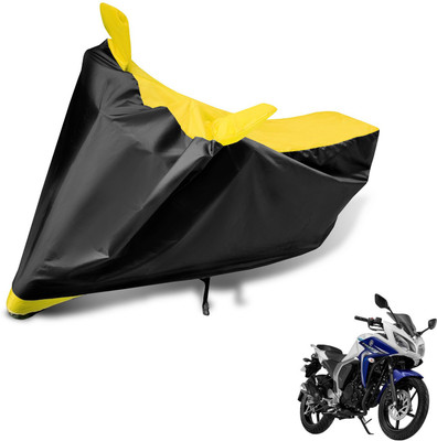 Amanzo Waterproof Two Wheeler Cover for Yamaha(Fazer, Yellow)