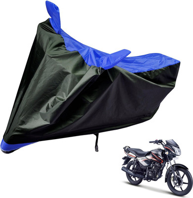 Auto Hub Two Wheeler Cover for TVS(Phoenix, Black, Blue)