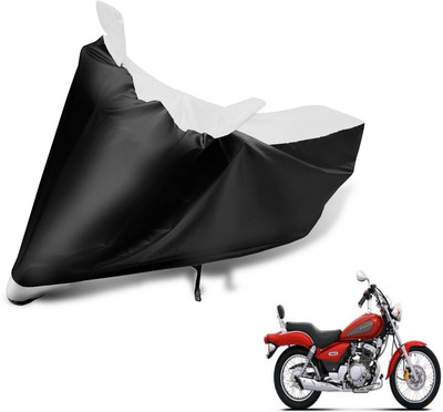 Auto Hub Two Wheeler Cover for Yamaha(Enticer, Black, White)