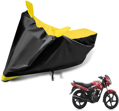 Auto Hub Two Wheeler Cover for TVS(Sport, Black, Yellow)