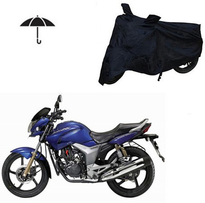 SRENTERPRISES Two Wheeler Cover for Honda(CBZ TYPE 1, Black)