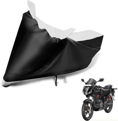 Auto Hub Two Wheeler Cover for Hero(Karizma, Black, White)