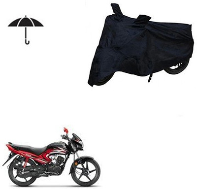 Feel heaven Waterproof Two Wheeler Cover for Honda(Dream Yuga, Black)