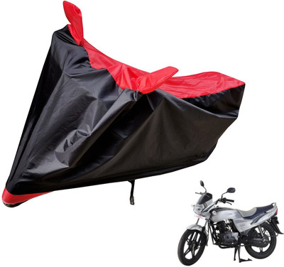 Auto Hub Two Wheeler Cover for LML(Freedom, Black, Red)