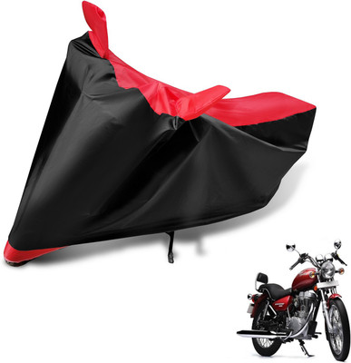 Auto Hub Two Wheeler Cover for Royal Enfield(Thunderbird 500, Black, Red)