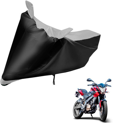 MOCKHE Waterproof Two Wheeler Cover for Bajaj(Pulsar NS 200, Blue)