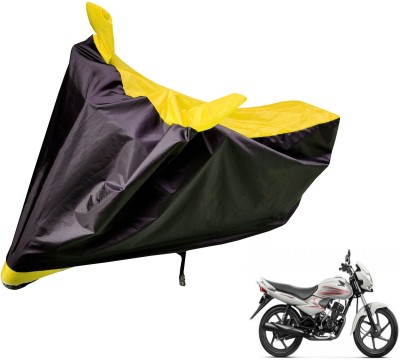 Auto Hub Two Wheeler Cover for Honda(Dream Neo, Black, Yellow)