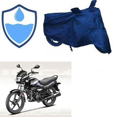 Mdstar Waterproof Two Wheeler Cover for Hero(Super Splendor, Blue)