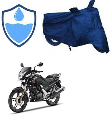 RPSENTTERPR Waterproof Two Wheeler Cover for Hero(CBZ, Blue)