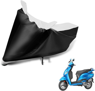 Auto Hub Two Wheeler Cover for Hero(Maestro, Black, White)