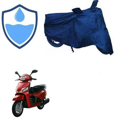 RPSENTTERPR Waterproof Two Wheeler Cover for Mahindra(Gusto, Blue)