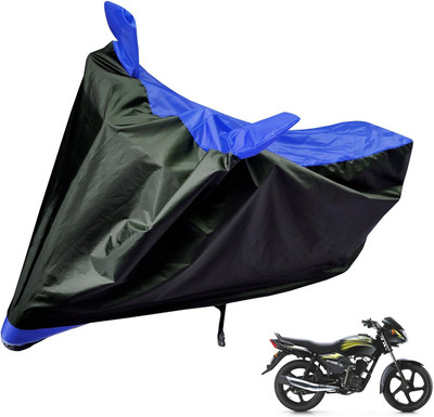 Auto Hub Two Wheeler Cover for TVS(Star City, Black, Blue)