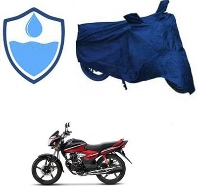 RPSENTTERPR Waterproof Two Wheeler Cover for Honda(CB Shine, Blue)