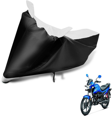 MOCKHE Two Wheeler Cover for Honda(Livo, Black, White)