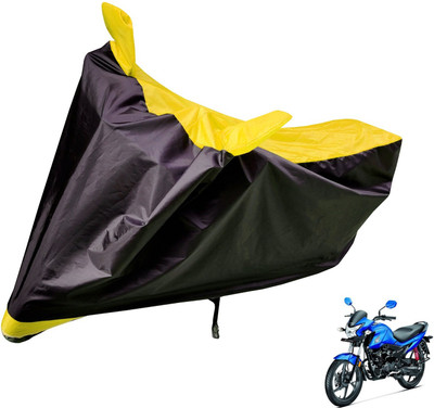 Auto Hub Two Wheeler Cover for Honda(Livo, Black, Yellow)