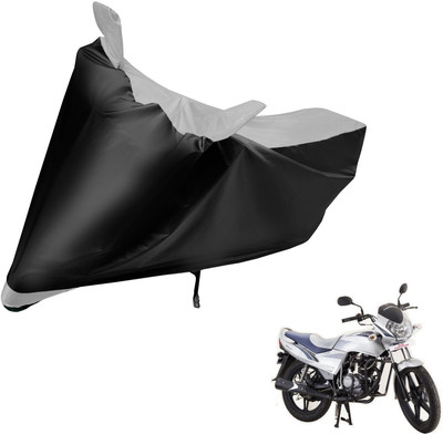 MOCKHE Two Wheeler Cover for LML(Freedom Prima, Black, Silver)
