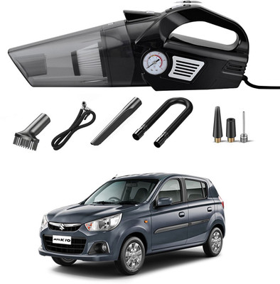Oshotto 3 in 1 100W OSHO-103/BL Vacuum Cleaner Cum Tyre Inflator for Maruti Suzuki Alto K10 Car Vacuum Cleaner(Black)