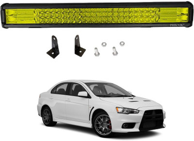 PRTEK Led Bar/Fog Light/Work Light Bar 84 Led 252 Watt 18 Inch Combo Beam Off Road Driving Lamp 1 Pc Universal Fitting Cars Tripple Row (YELLOW) A152 Headlight Car LED for Mitsubishi (12 V, 252 W)(Lancer, Pack of 1) PRTEK Led Bar/Fog Light/Work Light Bar 84 Led 252 Watt 18 Inch Combo Beam Off Road Driving Lamp 1 Pc Universal Fitting Cars Tripple Row (YELLOW) A152 Headlight Car LED for Mitsubishi (12 V, 252 W)(Lancer, Pack of 1)