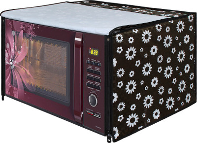 Wings Star Microwave Oven  Cover(Width: 74 cm, Brown)