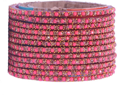 Shubhlaxmi Glass Bangle Set(Pack of 12)