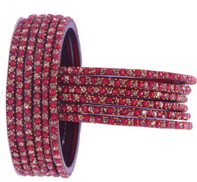 Shubhlaxmi Glass Bangle Set(Pack of 12)