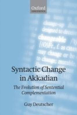 Syntactic Change in Akkadian(English, Paperback, Deutscher Guy)
