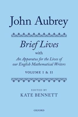 John Aubrey: Brief Lives with An Apparatus for the Lives of our English Mathematical Writers(English, Multiple copy pack, unknown)
