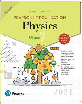 Pearson IIT Foundation Physics | Class 7 | 2021 Edition| By Pearson(Paperback, Trishna)