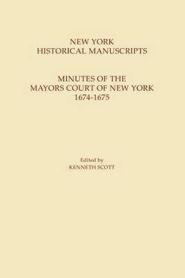 New York Historical Manuscripts(English, Paperback, Scott)