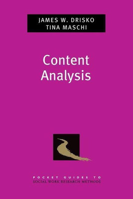 Content Analysis(English, Paperback, Drisko James)