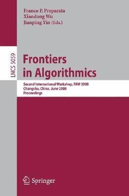 Frontiers in Algorithmics(English, Paperback, unknown)