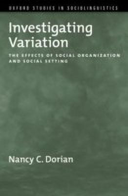 Investigating Variation(English, Paperback, Dorian Nancy C)