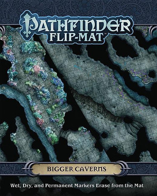 Pathfinder Flip-Mat: Bigger Caverns(English, Game, Engle Jason A.)