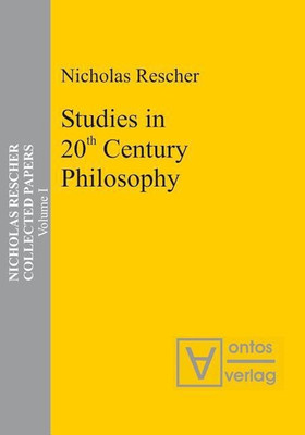 Studies in 20th Century Philosophy(English, Hardcover, Rescher Nicholas)