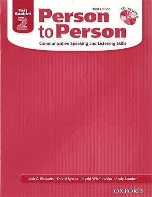 Person to Person, Third Edition Level 2: Test Booklet (with Audio CD) 3Rev Ed Edition(English, Mixed media product, Richards Jack C.)