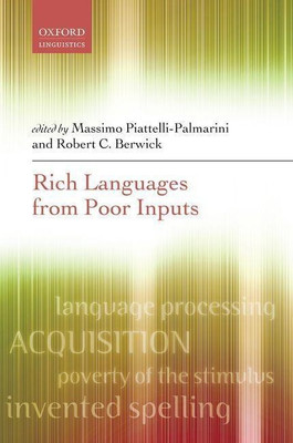 Rich Languages From Poor Inputs(English, Paperback, unknown)