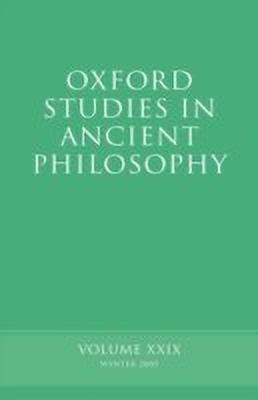 Oxford Studies in Ancient Philosophy XXIX(English, Hardcover, unknown)
