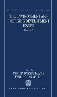 The Environment and Emerging Development Issues: Volume 1(English, Hardcover, unknown)