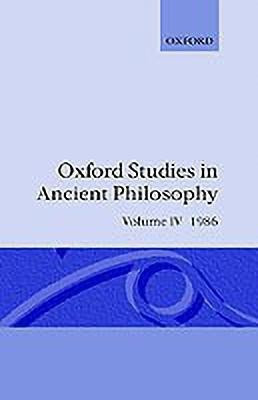 Oxford Studies in Ancient Philosophy: Volume IV(English, Hardcover, unknown)