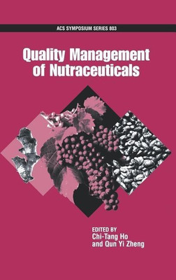 Quality Management of Nutraceuticals(English, Hardcover, unknown)