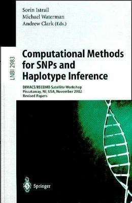 Computational Methods for SNPs and Haplotype Inference(English, Paperback, unknown)
