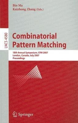 Combinatorial Pattern Matching(English, Paperback, unknown)