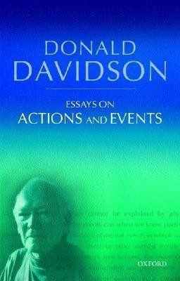 Essays on Actions and Events(English, Hardcover, Davidson Donald)